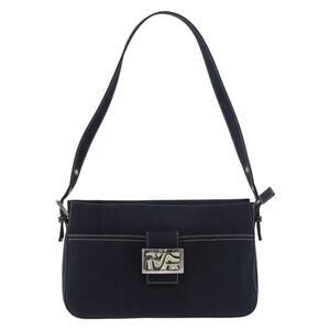 Fendi Mamma Baguette Shoulder Bag Blue